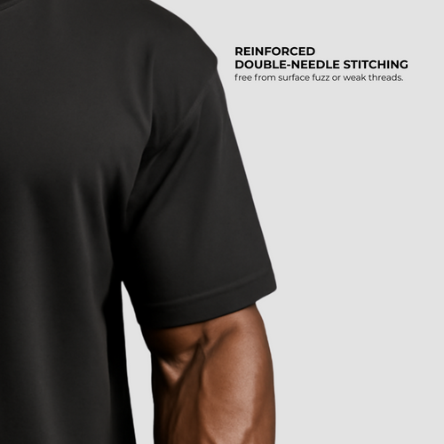 Carbon Black Oversized T-Shirt