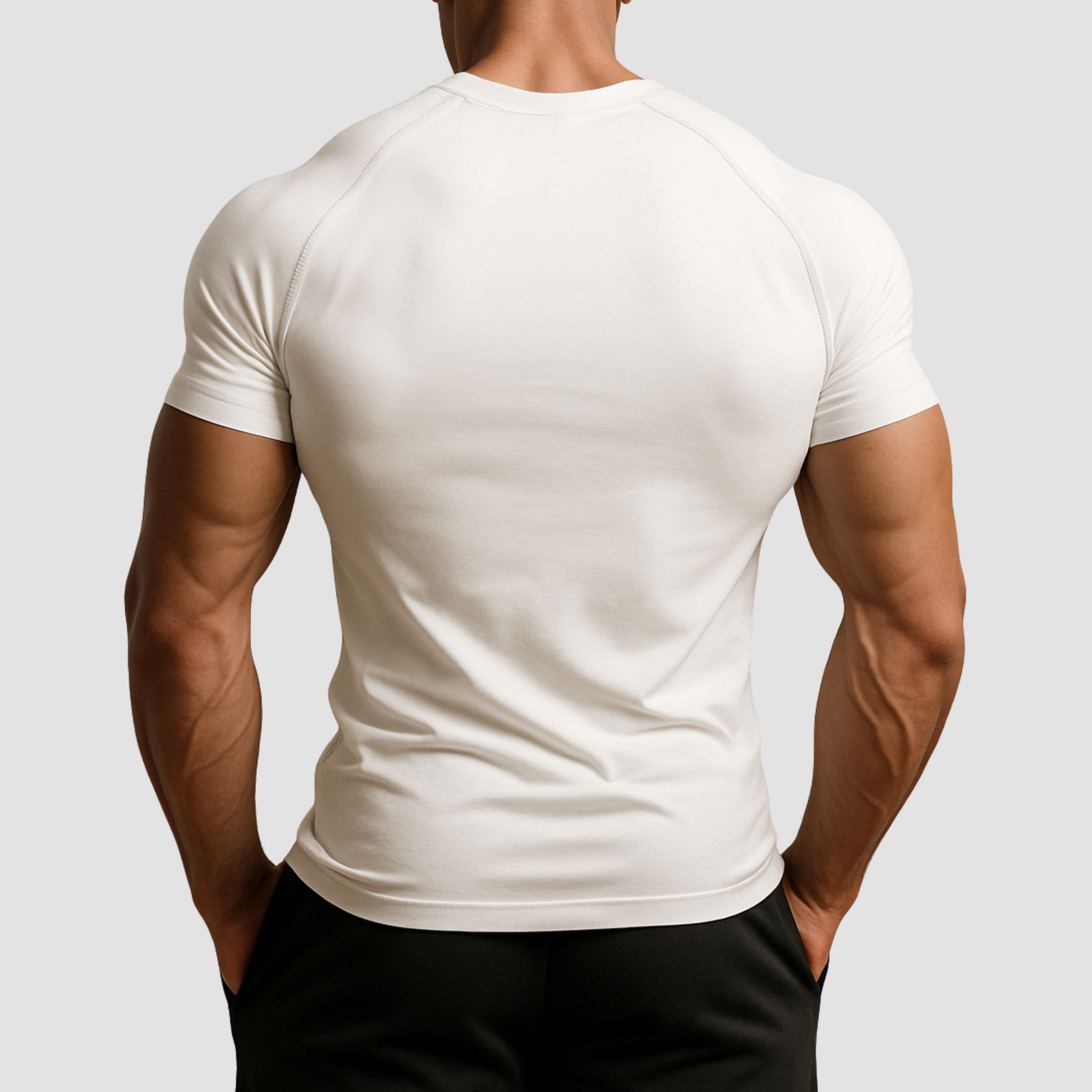 Cold White Compression T-Shirt