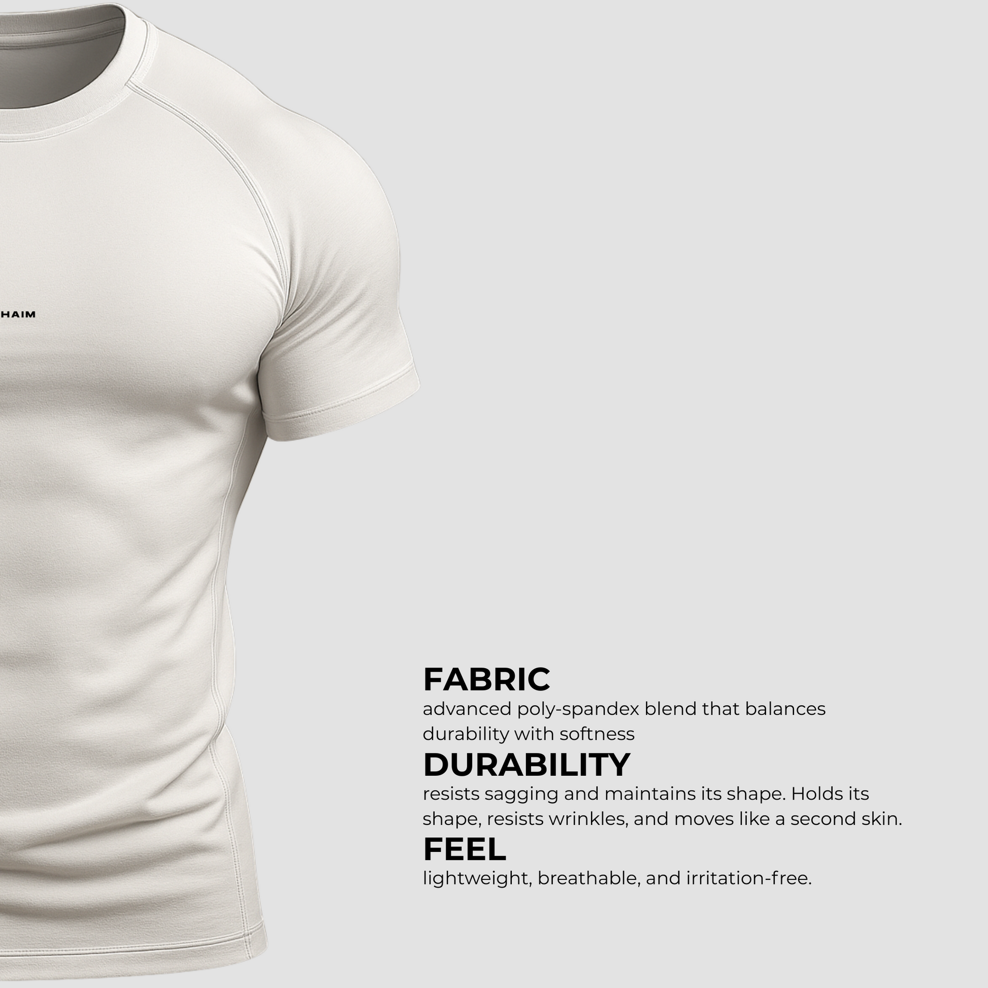 Cold White Compression T-Shirt