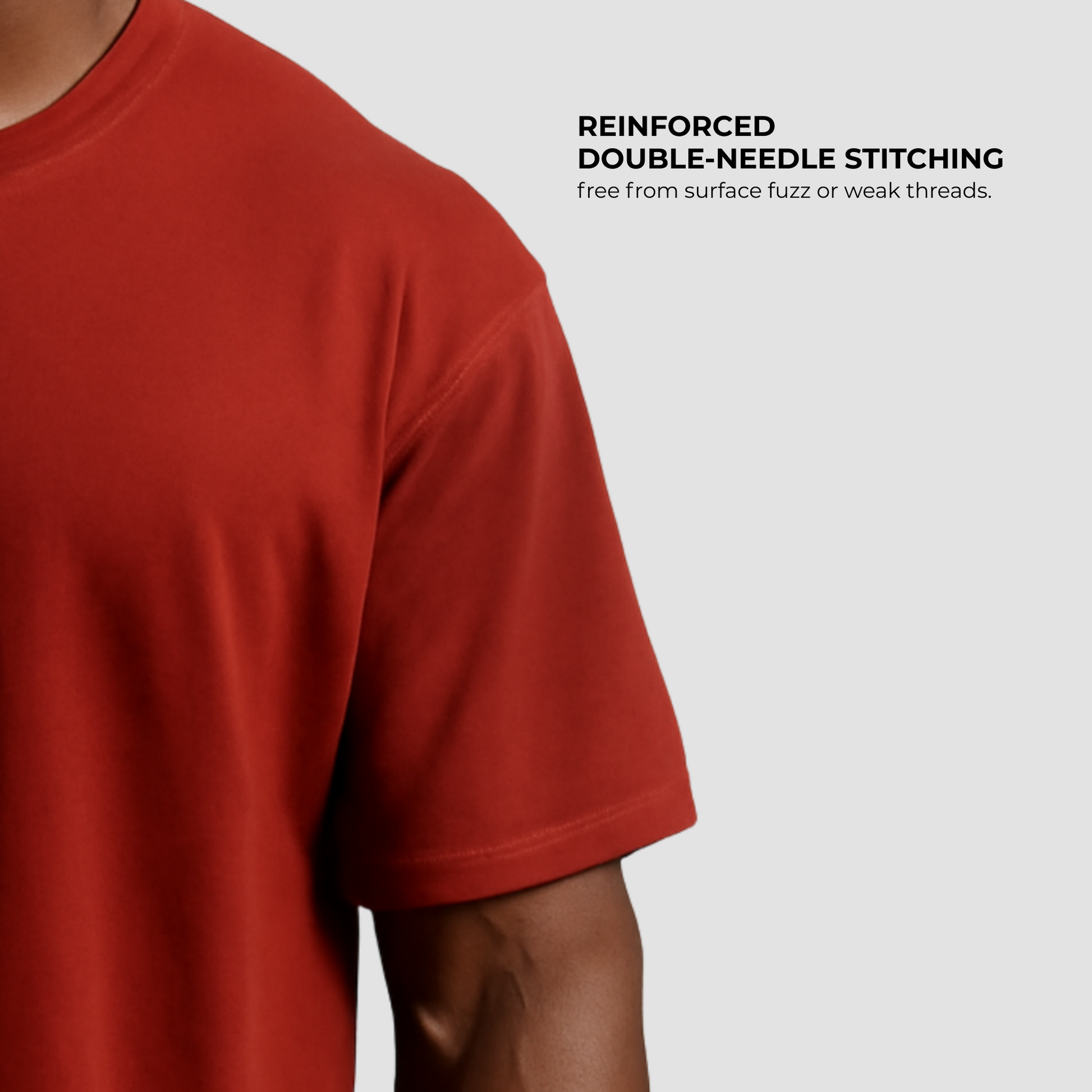 Blood Red Oversized T-shirt