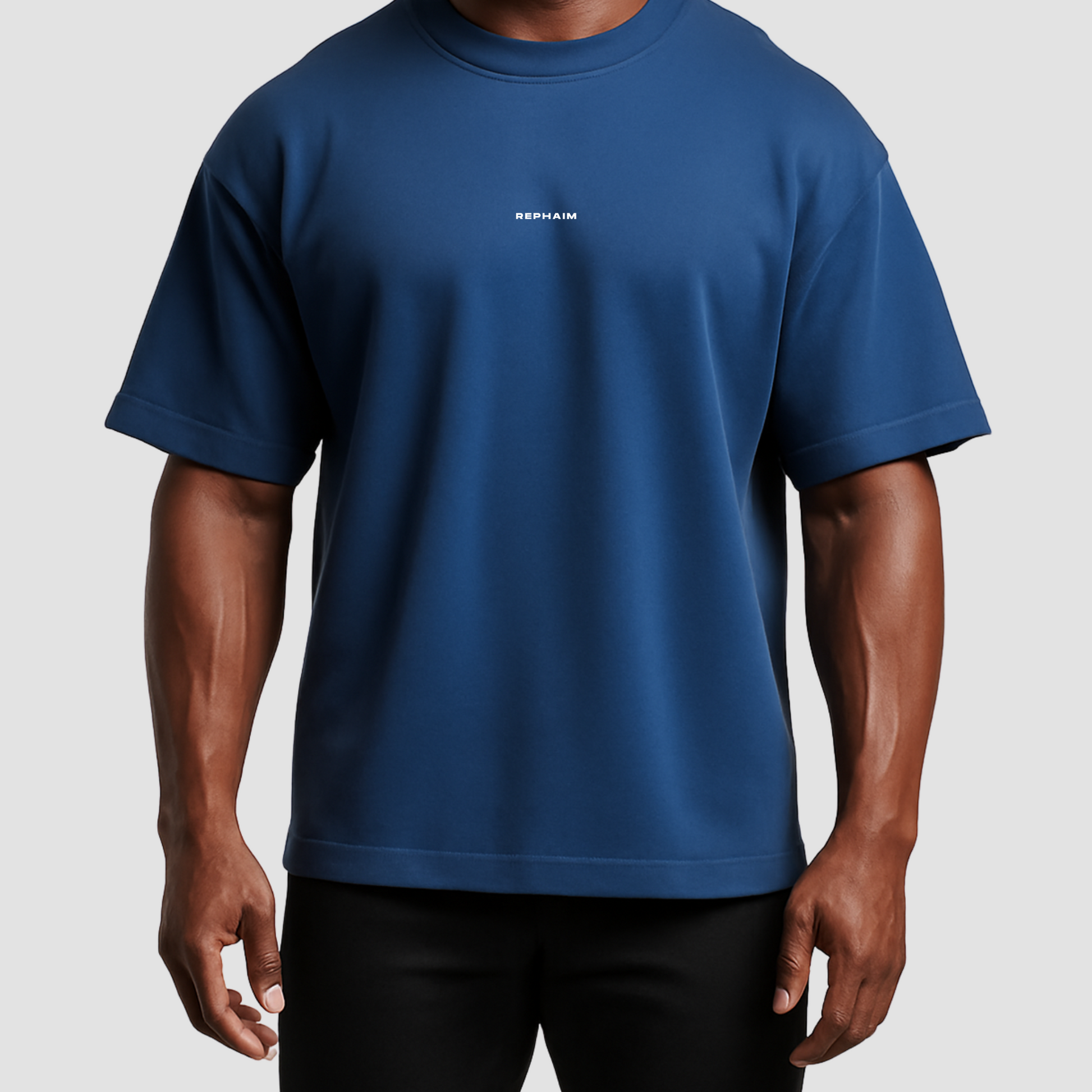 Controlled Blue Oversized T-shirt