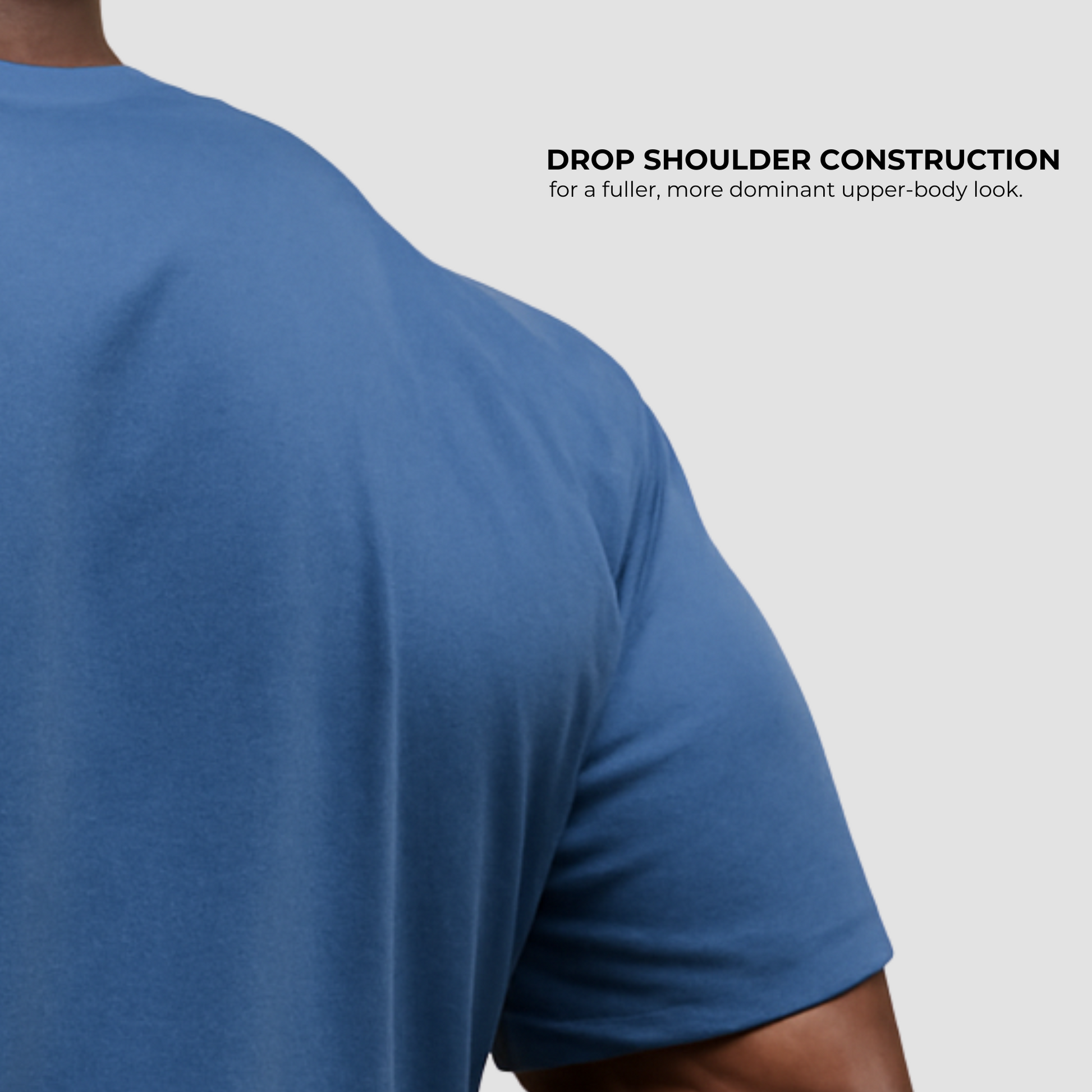 Controlled Blue Oversized T-shirt