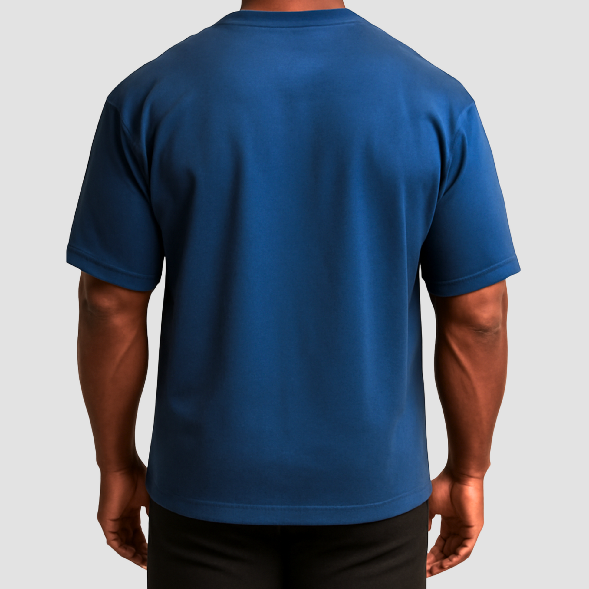 Controlled Blue Oversized T-shirt