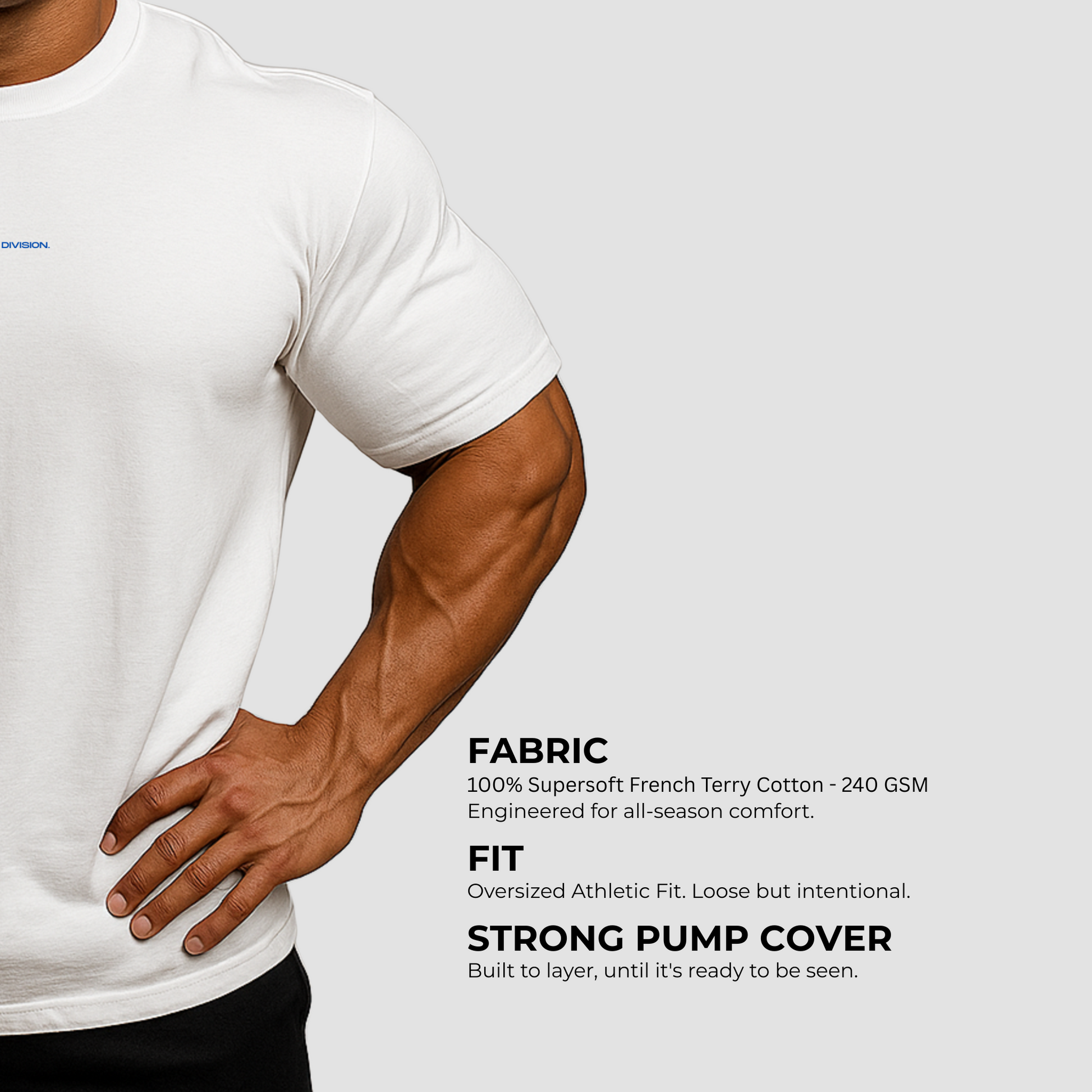 TRAINING DIVISION OVERSIZED T-SHIRT