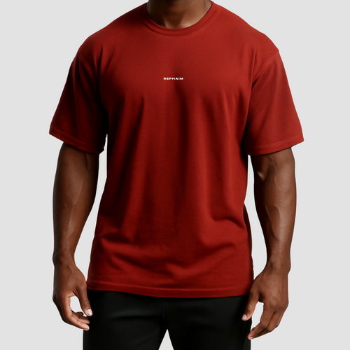 Blood Red Oversized T-shirt